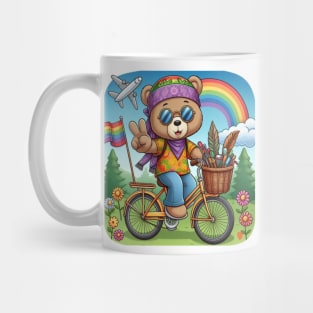 hippie teddybear Mug